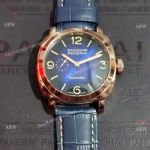 Copy Panerai PAM1078 Radiomir Mediterraneo Edition in Rose Gold Blue Ombre dial